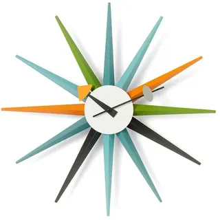 Vitra Wanduhr Sunburst Clock mehrfarbig, Designer George Nelson