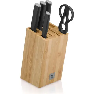 WMF Kineo Messer-Vorteils-Set 6tl - Silber, Schwarz