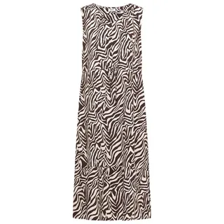 Cecil Midikleid Zebraprint Braun 42