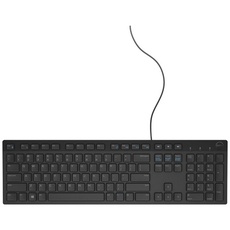 Dell KB216 - keyboard - US International (QWERTY) - Tastaturen - Universal - Schwarz