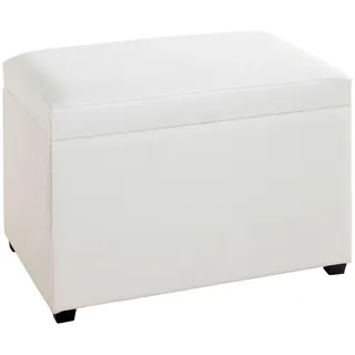 Haku-Möbel HAKU Sitztruhe weiß, Holz 58,0 cm