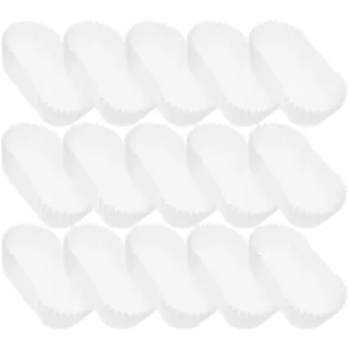Angoily 1000 Stück Ovale Papier-Backförmchen Für Kuchen Und Muffins Hitzebeständige Fettdichte Einweg Cupcake-Förmchen Ideal Für Partys Geburtstage Und Bäckereien