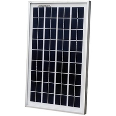 ECO-WORTHY Solarpanel 10W Solarmodul 12v Solarzelle Pv 12 Volt zum Aufladen von 12V Batterien