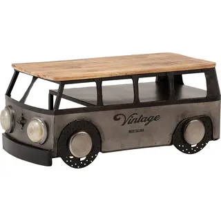 Couchtisch Camper 110x55 Metall Holz Autotisch Sofatisch Unikat Wohnzimmer Möbel