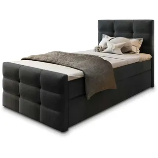masseno Amon 90 x 200 cm Schwarz