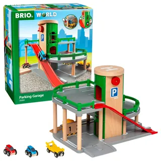BRIO Set Parkhaus Straßen & Schienen (33204)