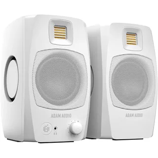 ADAM Audio D3V: Aktives Desktop-Monitorsystem mit USB-C-Anschluss (Paar, weiß)