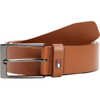Tommy Hilfiger Herrengürtel Leder 3,5 cm Braun 105 cm