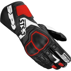 Bild STS-3 Motorrad Handschuhe (Black/Red,L)