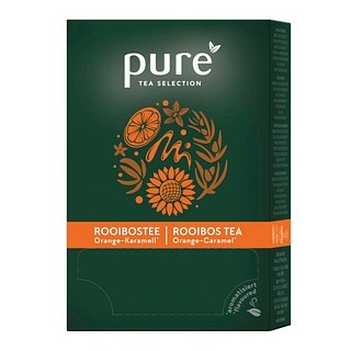 Pure Rooibostee Orange und Karamell Tee 25 Portionen