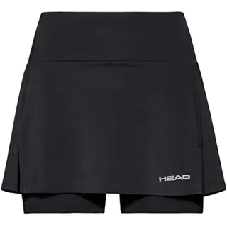 Head Damen Club Basic W Skirts, Schwarz, XL