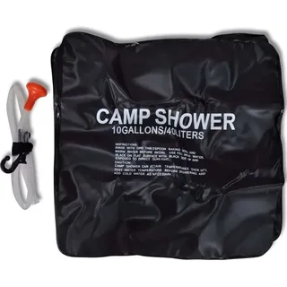 Maison Exclusive Campingdusche Solar 40 L - Schwarz