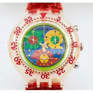 SWATCH AQUACHRONO 1994 - SBK104 - LILLIBETH - Neu