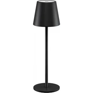 goobay Kabellose LED-Tischleuchte, aufladbar, dimmbar, 36cm, schwarz