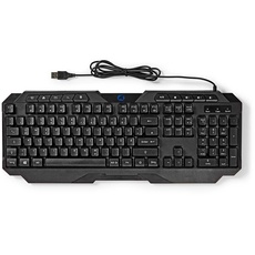 Bild von GKBD110BKUS Tastatur USB QWERTY US International Schwarz