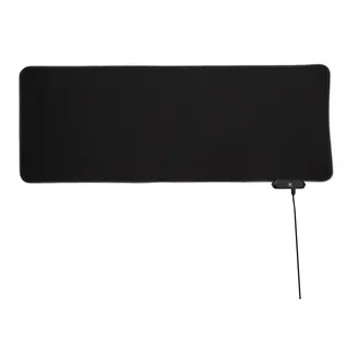 BE MIX, HT2154, XL-RGB-Gamer-Mauspad, 2 USB-Anschlüsse, 7-Farben-RGB-Beleuchtung, 2 integrierte USB-Anschlüsse, langlebig und rutschfest, praktische und vielseitige Lösung
