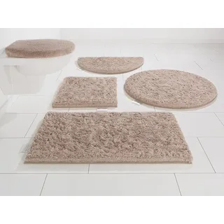 Guido Maria Kretschmer Home & Living Badematte »Jari«, Höhe 30 mm, rutschhemmend beschichtet, schnell trocknend, trocknergeeignet, flauschiger Hochflor, Uni-Farben, Badteppich,