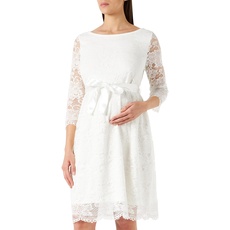 ESPRIT Maternity Damen Jurk geweven 3/4 mouw Kleid, Bright White - 101, 38 EU