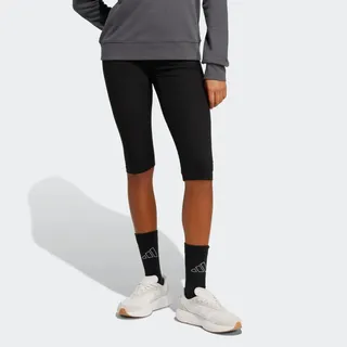 adidas Seasonal Essentials Rib Capri Leggings schwarz S