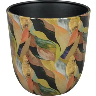 Blumentopf Passion for Pottery Metall Ø 15 cm 15 x 15 x 15,5 cm orange