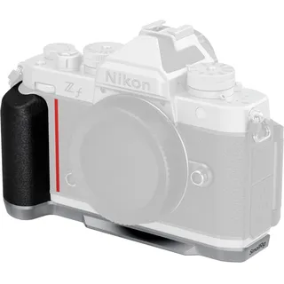 SmallRig L-förmiger Griff für Nikon Z f Silikongriff silber