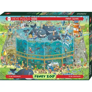 Puzzle 1000 Elemente. Funky Zoo. Teil VI: Unterwasserleben