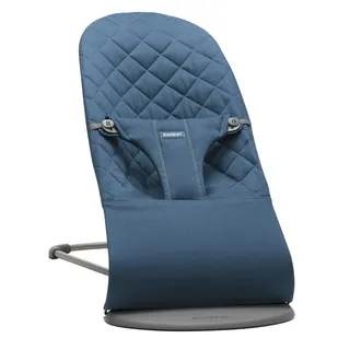 BabyBjörn Babywippe Bliss, Gewebt, klassische Steppung, Mitternachtsblau