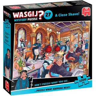 Wasgij Mysterium Knappe Rasur! () Rätsel 27 A 1000 Stücke - Multicolor - One Size