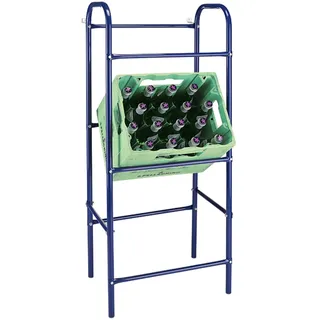 Flaschenkastenständer Kastenregal Getränkeregal Kastenständer Getränkeständer - Blau