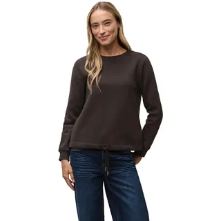 Street One Damen Sweatshirt mit Rippdetail