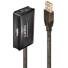 Bild USB 2.0 USB-A Stecker, USB-A Buchse, USB-A Buchse, USB-A Buchse, USB-A Buchse 10.00m