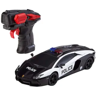 REVELL RC-Auto Lamborghini Aventador Polizei CH RTR schwarz (24664)
