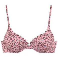 Bild Bügel-Bikini-Top »Mae«, mit Muschelkante, rosa