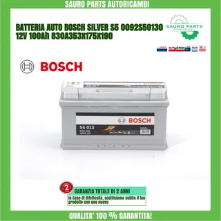 Bosch S5 013 100Ah 12V