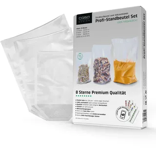 CASO Design Caso Profi-Standbeutel Set - Profi-Standbeutel für Vakuumierer,