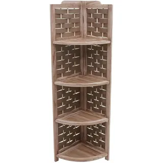 MCW Eckregal K85 28 x 110 x 28 cm Braun