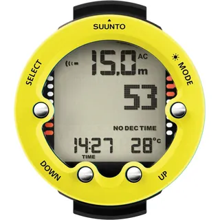 Suunto Unisex – Erwachsene ZOOP NOVO Swimcomputer, Yellow, Einheitsgröße
