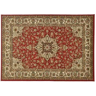 THEKO Orientteppich ¦ rot ¦ Synthetische Fasern ¦ Maße (cm): B: 50 H: 1