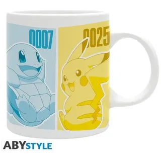 ABYstyle - POKEMON Mug Pikachu & Kanto Starters - Becher