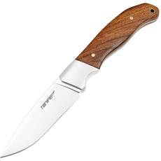 TONIFE Farmer Outdoor Messer mit Holster, 92mm Full Tang Feststehendes Gürtel Messer