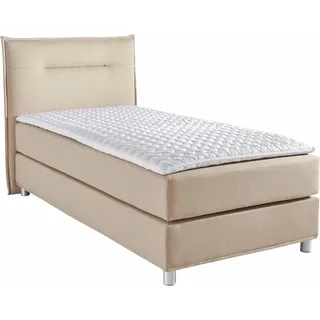 MAINTAL Boxspringbett 100 x 200 cm H2 Beige