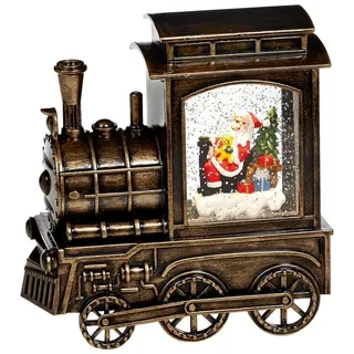 Antik Gold Weihnachten Zug Wasser Rollen Dekoration