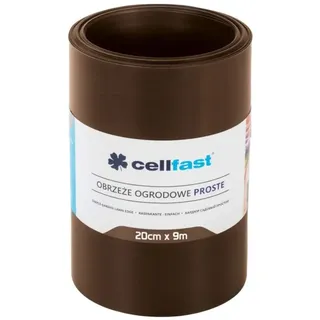 Cellfast Rasenkante 20 cm x 9 m 1 Stück Braun