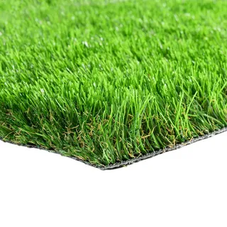 Steffensmeier Rasenteppich Grün 400/400 cm Ireland , Kunststoff , Rechteckig , 400x500 cm , UV-beständig , Teppiche und Böden, Terrassenböden & Balkonböden, Kunstrasen