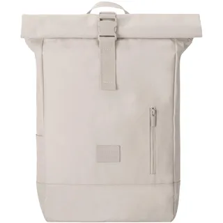 Johnny Urban Rucksack Damen & Herren Beige - Robin Medium - Rolltop Mit Laptopfach für Uni Business Fahrrad - 15L - Nachhaltig - Wasserabweisend
