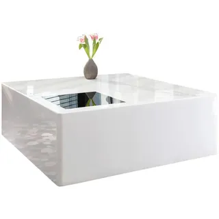 SalesFever Couchtisch Weiß 100 x 100 x 40 cm