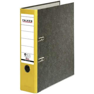 Ordner Recycling 8 cm DIN A4 gelb