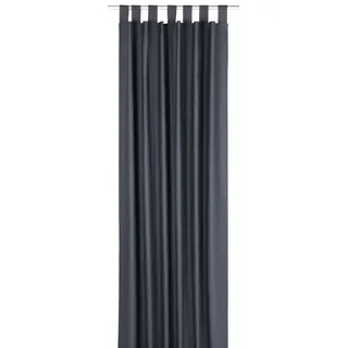 Tom Tailor Schlaufenvorhang, Anthrazit, Textil, 140x0.5x255 cm, Oeko-Tex® Standard 100, Wohntextilien, Gardinen & Vorhänge, Fertiggardinen, Schlaufenschals