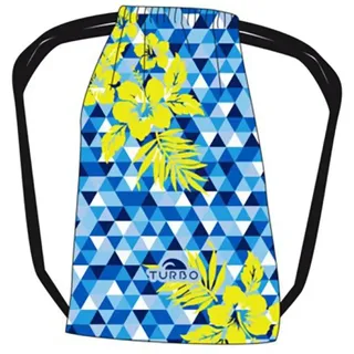 Turbo Blue Hawaii Kordelzugtasche - Royal - One Size