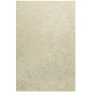 Homie Living Pisa Hochflorteppich 130 x 190 cm Beige/Creme Beige Meliert